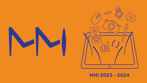 Dessin vectoriel pour le sweat de promo MMI 2023-2024